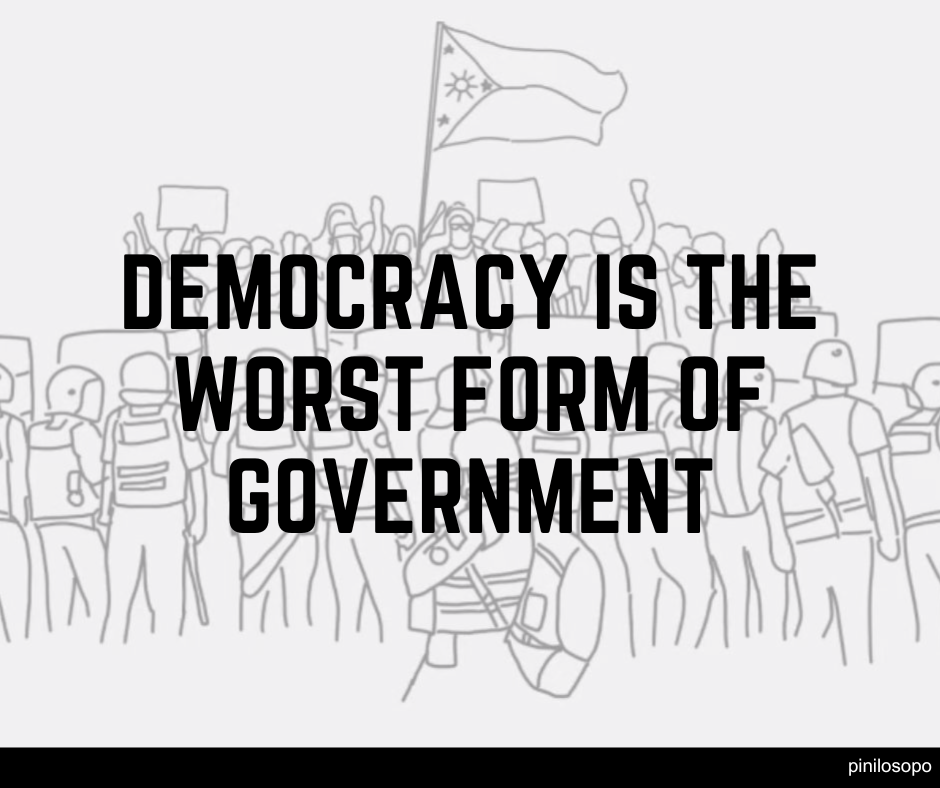 Democracy protest image